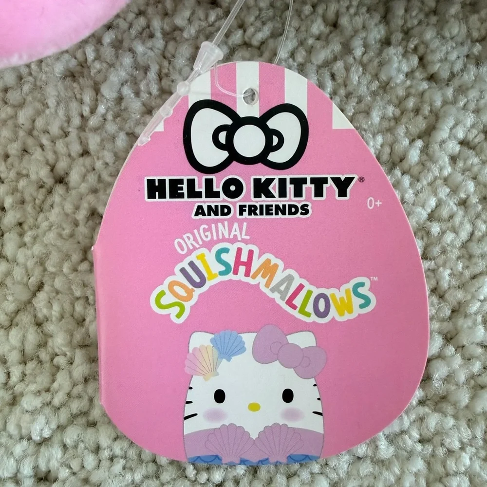 Squishmallow Hello Kitty Mermaid Plush (NWT)